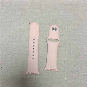 Pink Silicone Apple Sport Watch Band s/m 40 mm